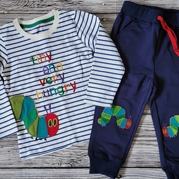 The Very Hungry Caterpillar Outfit NWT - Picture 1 of 6